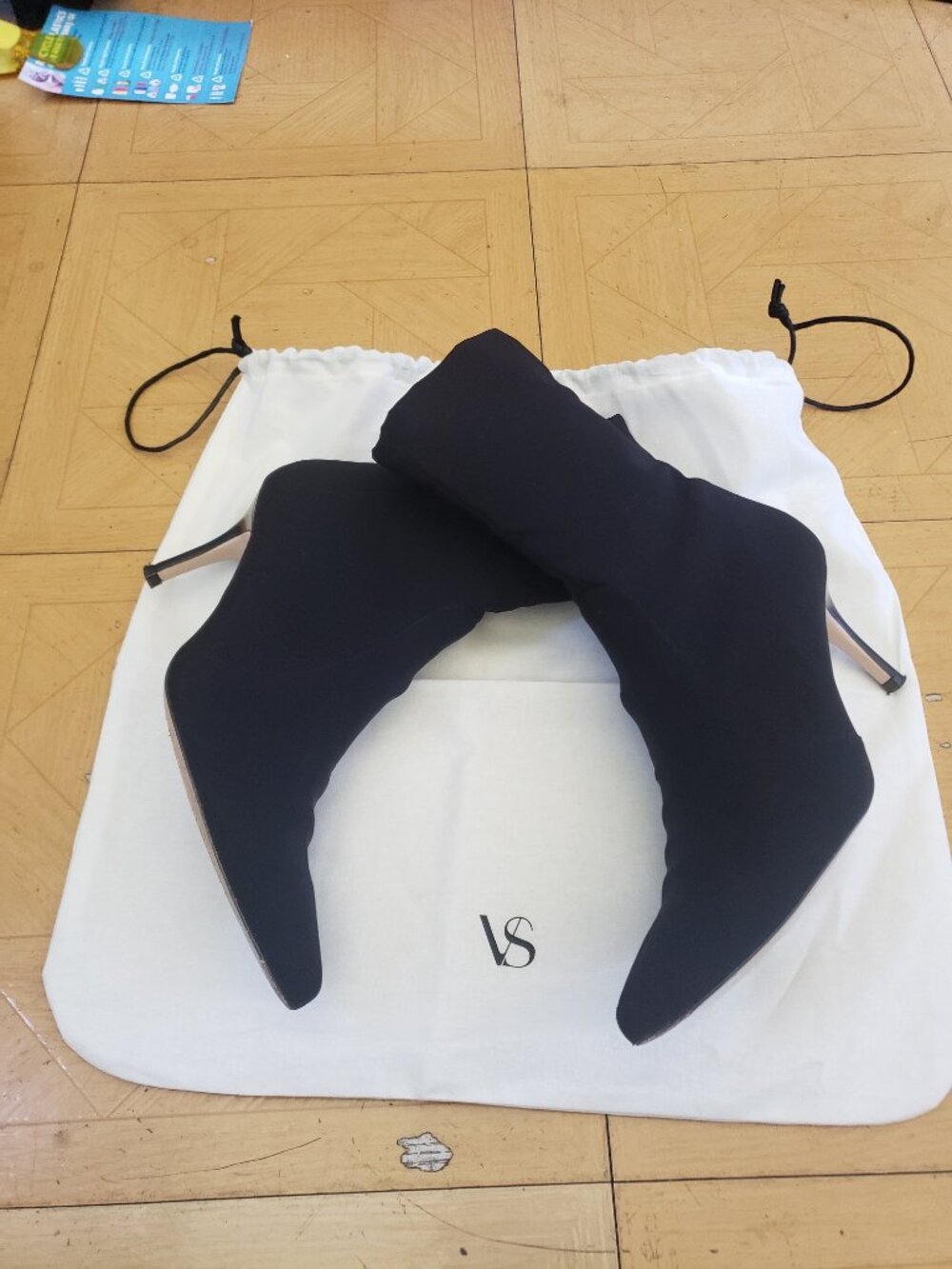 Stuart Weisman Black Boots Size 7